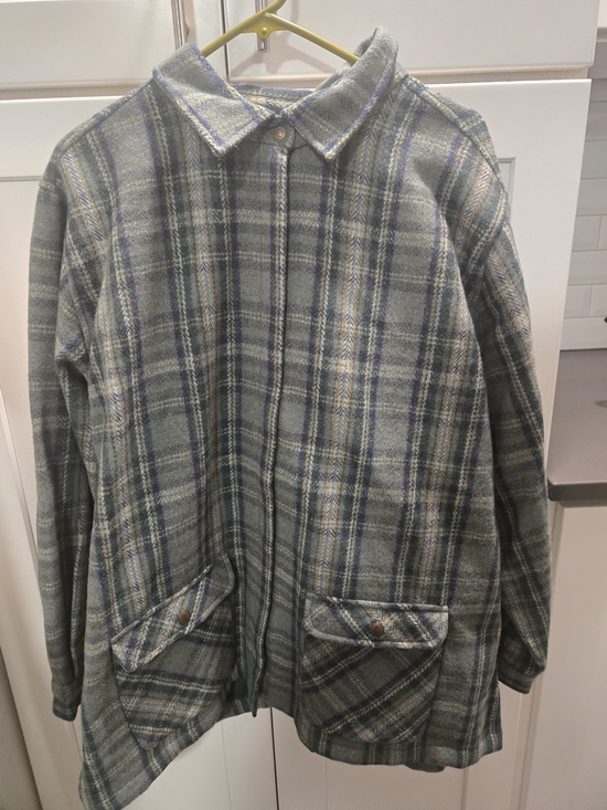 Fashion Bug Jackets & Blazers - Fashion Bug Green Plaid Women's Jacket